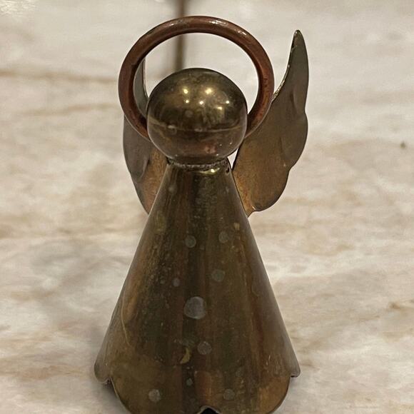 Vintage Brass Angel candle snuffer - Picture 4 of 11